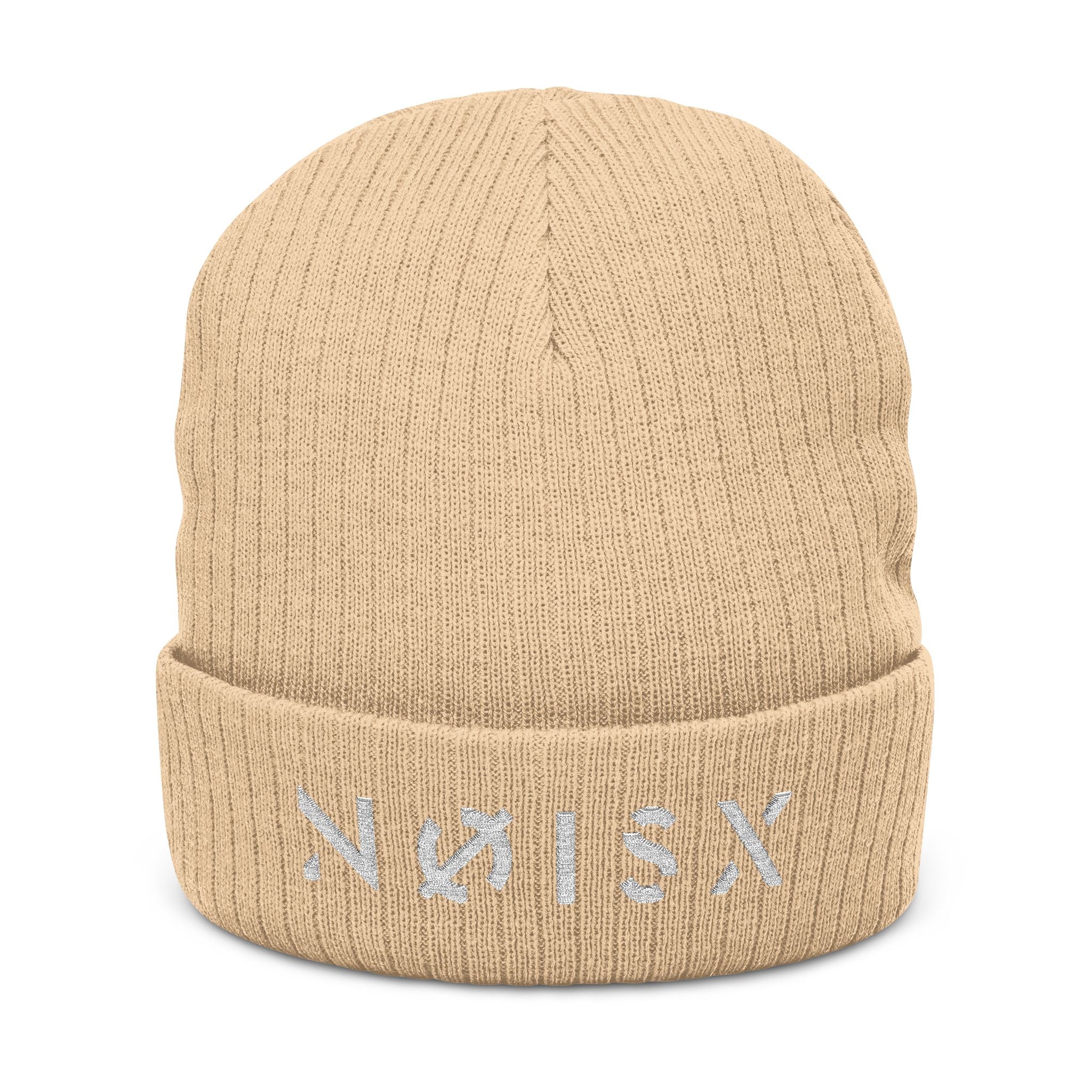 NØISX Knit Beanie (Multiple Colors, Embroidery)