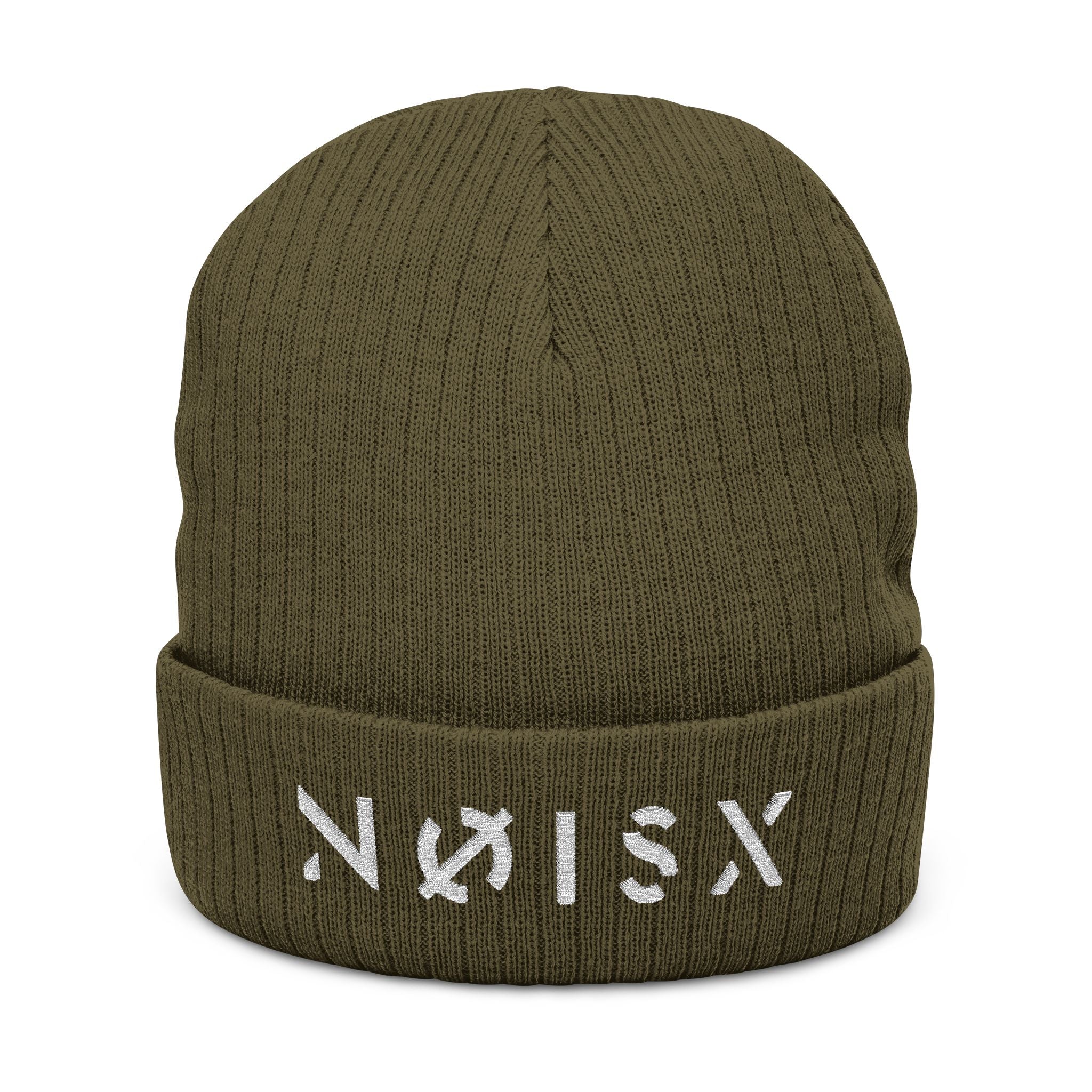 NØISX Knit Beanie (Multiple Colors, Embroidery)