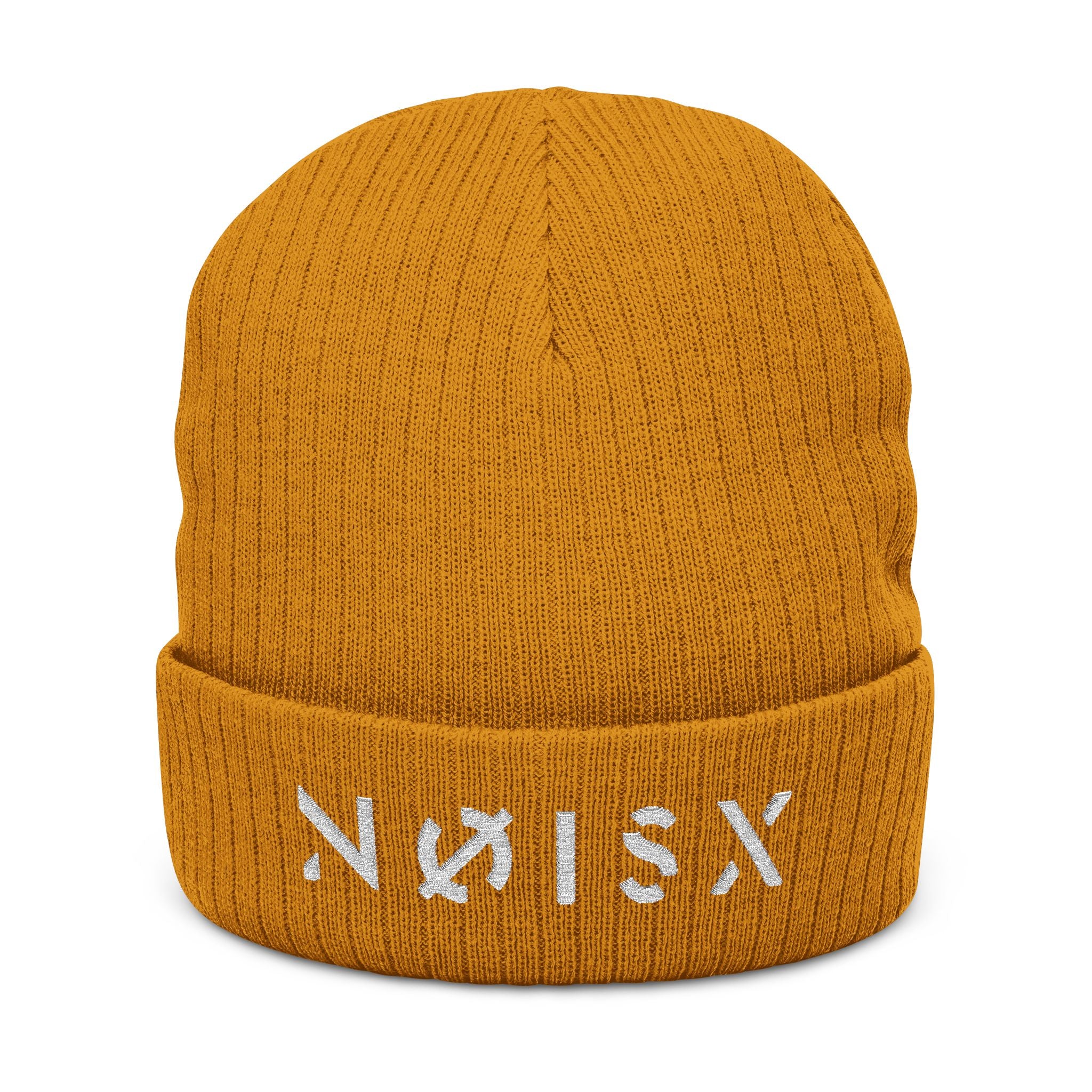 NØISX Knit Beanie (Multiple Colors, Embroidery)